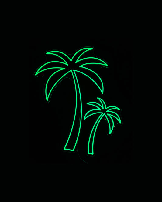 Louez notre enseigne au néon Palm Trees