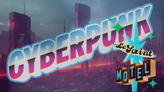 BUILDING THE FUTURE: OUR NEW CYBERPUNK SET AT LE SAINT MOTEL