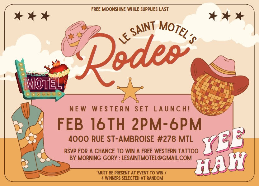 Le Saint Motel's Rodeo!